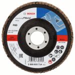 Disc de slefuire evantai X431, Standard for Metal 115 mm 22,23 mm granulatie 80