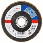 Disc de slefuire evantai X431, Standard for Metal 125 mm 22,23 mm granulatie 60