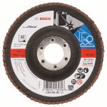 Disc de slefuire evantai X571, Best for Metal D= 115 mm; G= 40, cu degajare