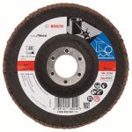 Disc de slefuire evantai X571, Best for Metal D= 125 mm; G= 40, cu degajare