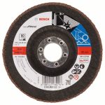 Disc de slefuire evantai X571, Best for Metal D= 125 mm; G= 60, cu degajare