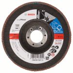Disc de slefuire evantai X571, Best for Metal D= 125 mm; G= 120, cu degajare