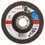 Disc de slefuire evantai X571, Best for Metal D= 125 mm; G= 120, drept