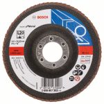 Disc de slefuire evantai X551, Bosch Expert metal D= 115 mm; G= 120, cu degajare