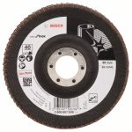 Disc de slefuire evantai Bosch Best Inox 125 mm, 22,23 mm, 40