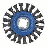 Perie-disc de sarma cu noduri X-LOCK 115 otel