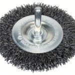 Perie-disc de sarma ondulata 75 x 0,3 mm otel