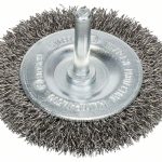 Perie-disc Bosch de sarma ondulata, 70 x 0,3 mm otel inoxidabil