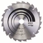 Panza de ferastrau circular Optiline Wood 254 x 30 x 2,0 mm, 24