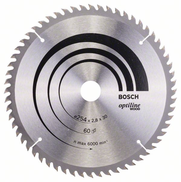 2608640444_bo_pro_u_f_1_772917.jpg Panza de ferastrau circular Optiline Wood 254 x 30 x 2,8 mm, 60 - imagine 1