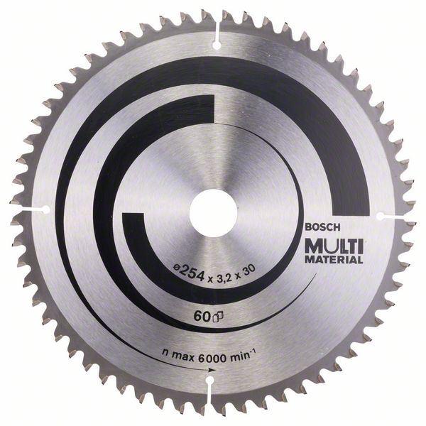 2608640449_bo_pro_u_f_1_772941.jpg Panza de ferastrau circular Multi Material 254 x 30 x 3,2 mm; 60 - imagine 1