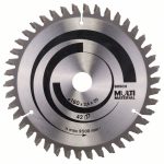 Panza de ferastrau circular Multi Material 160 x 20/16 x 2,4 mm; 42
