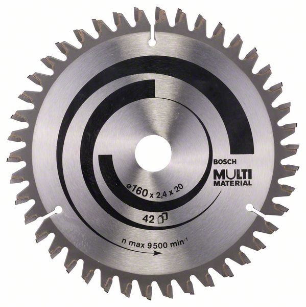 2608640503_bo_pro_u_f_1_749361.jpg Panza de ferastrau circular Multi Material 160 x 20/16 x 2,4 mm; 42 - imagine 1