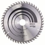 Panza de ferastrau circular Optiline Wood 200 x 30 x 2,8 mm, 48