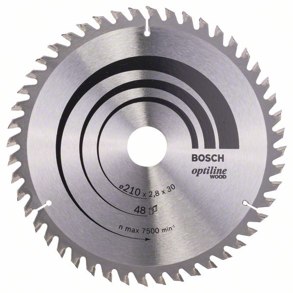 2608640623_bo_pro_u_f_1_748221.jpg Panza de ferastrau circular Optiline Wood 210 x 30 x 2,8 mm, 48 - imagine 1