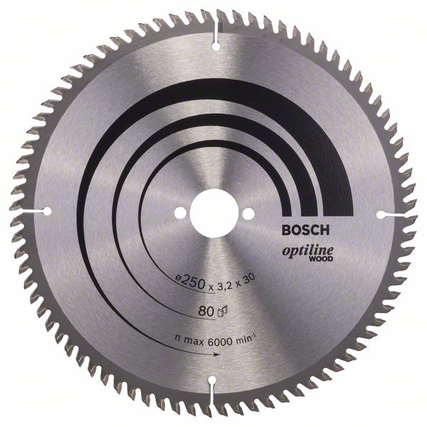 2608640660_bo_pro_u_f_1_751816.jpg Panza de ferastrau circular Optiline Wood 250 x 30 x 3,2 mm, 80 - imagine 1