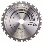 Panza de ferastrau circular Speedline Wood 250 x 30 x 3,2 mm, 24