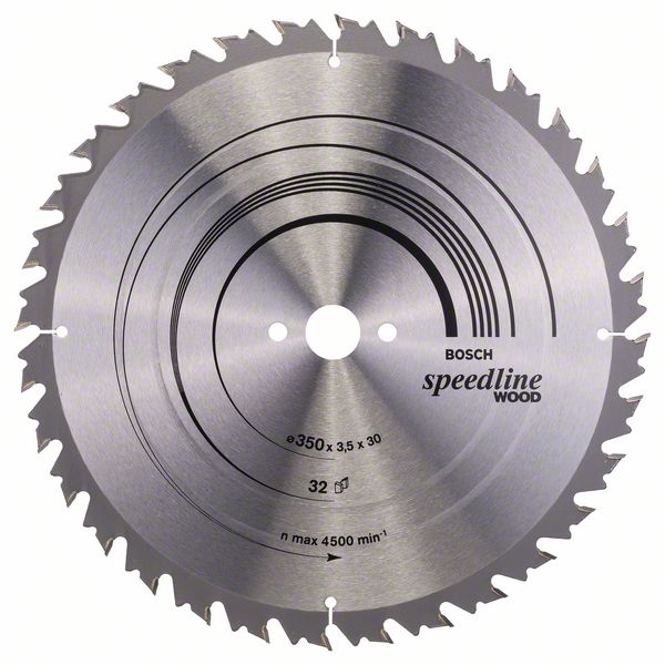 2608640683_bo_pro_u_f_1_751243.jpg Panza de ferastrau circular Speedline Wood 350 x 30 x 3,5 mm, 32 - imagine 1