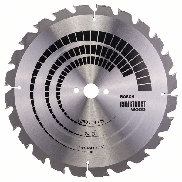 2608640692_bo_pro_u_f_1_751249.jpg Panza de ferastrau circular Construct Wood 350 x 30 x 3,5 mm; 24 - imagine 1