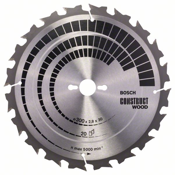 2608640700_bo_pro_u_f_1_751870.jpg Panza de ferastrau circular Construct Wood 300 x 30 x 2,8 mm; 20 - imagine 1