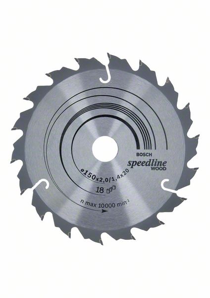 2608640781_bo_pro_u_f_1_749480.jpg Panza de ferastrau circular Speedline Wood 150 x 20 x 2,0 mm, 18 - imagine 1