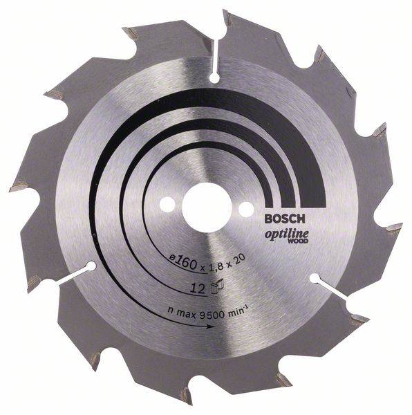 2608641170_bo_pro_u_f_1_748689.jpg Panza de ferastrau circular Optiline Wood 160 x 20/16 x 1,8 mm, 12 - imagine 1