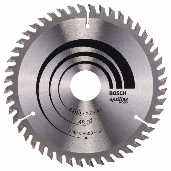 2608641175_bo_pro_u_f_1_749546.jpg Panza de ferastrau circular Optiline Wood 165 x 30 x 2,6 mm, 48 - imagine 1