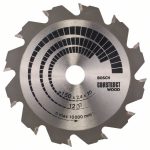 Panza de ferastrau circular Construct Wood 150 x 20/16 x 2,4 mm; 12