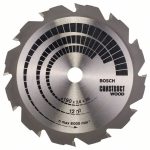 Panza de ferastrau circular Construct Wood 190 x 20/16 x 2,6 mm; 12