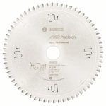 Panza de ferastrau circular Top Precision Best for Multi Material 216 x 30 x 2,3 mm, 64
