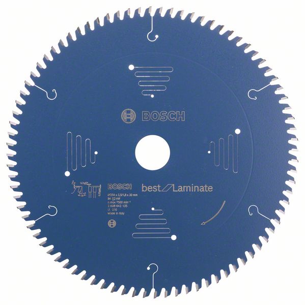 2608642135_bo_pro_u_f_1_773217.jpg Panza de ferastrau circular Best for Laminate 254 x 30 x 2,5 mm, 84 - imagine 1