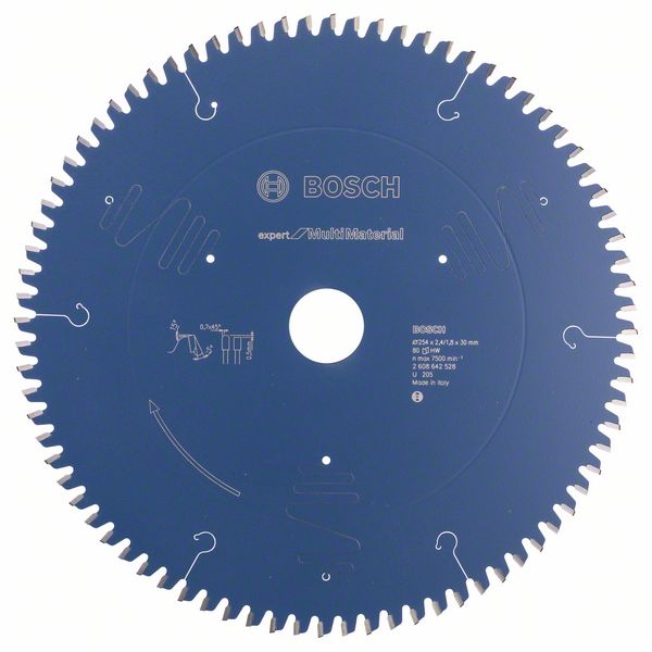 Panza fierastrau circular Expert Multi Material 254 mm x 30 mm x 2,4 mm 80T Panza fierastrau circular Expert Multi Material 254 mm x 30 mm x 2,4 mm 80T