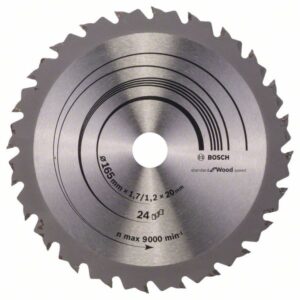 Panza fierastrau circular Speedline Wood 165 x 20/16 x 1,7 mm 24T