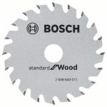 Panza fierastrau circular Bosch Optiline lemn 85 x 15 x 1,1 mm 20T