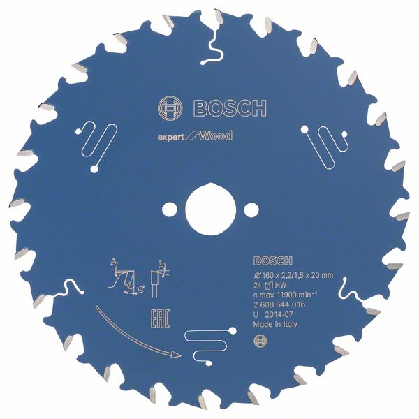 2608644016_bo_pro_u_f_1_1013463.jpg Panza de ferastrau circular Expert for Wood 160 x 20 x 2,2 mm, 24 - imagine 1