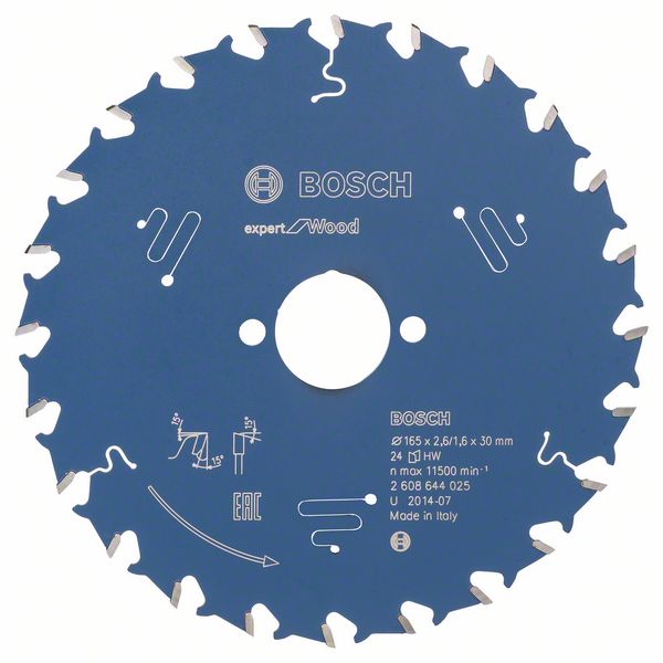 2608644025_bo_pro_u_f_1_1013103.jpg Panza de ferastrau circular Expert for Wood 165 x 30 x 2,6 mm, 24 - imagine 1