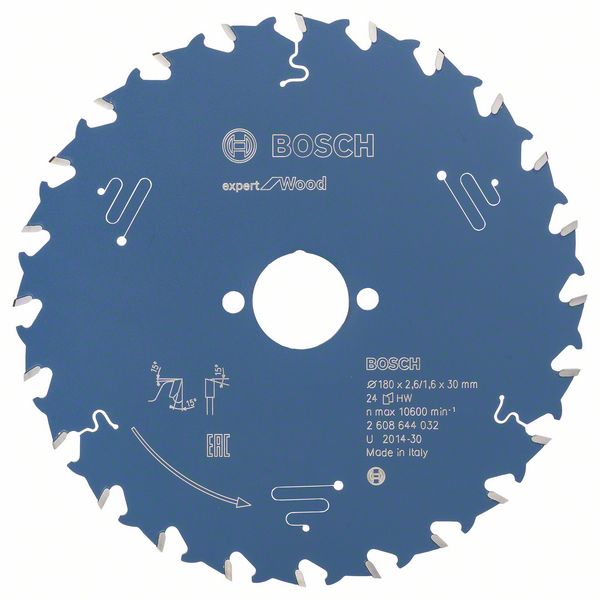 2608644032_bo_pro_u_f_1_1013127.jpg Panza de ferastrau circular Expert for Wood 180 x 30 x 2,6 mm, 24 - imagine 1