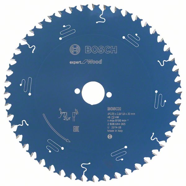 2608644065_bo_pro_u_f_1_992730.jpg Panza de ferastrau circular Expert for Wood 235 x 30 x 2,8 mm, 48 - imagine 1