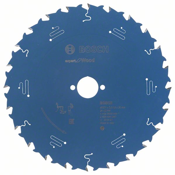 2608644067_bo_pro_u_f_1_992742.jpg Panza de ferastrau circular Expert for Wood 237 x 30 x 2,5 mm, 24 - imagine 1