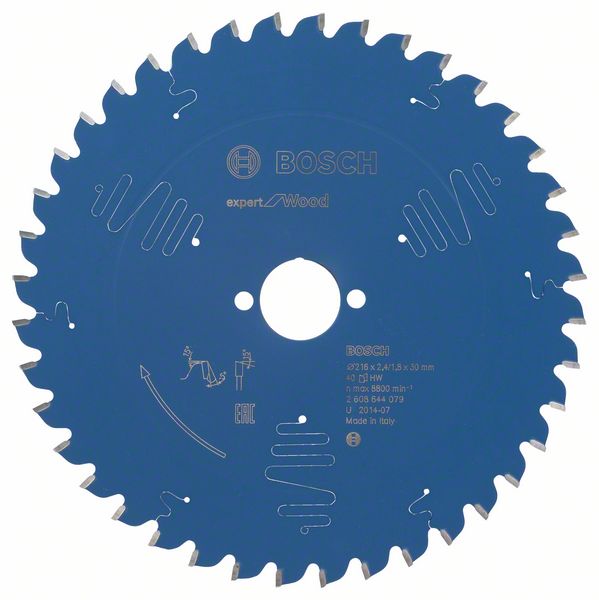2608644079_bo_pro_u_f_1_992748.jpg Panza de ferastrau circular Expert for Wood 216 x 30 x 2,4 mm, 40 - imagine 1
