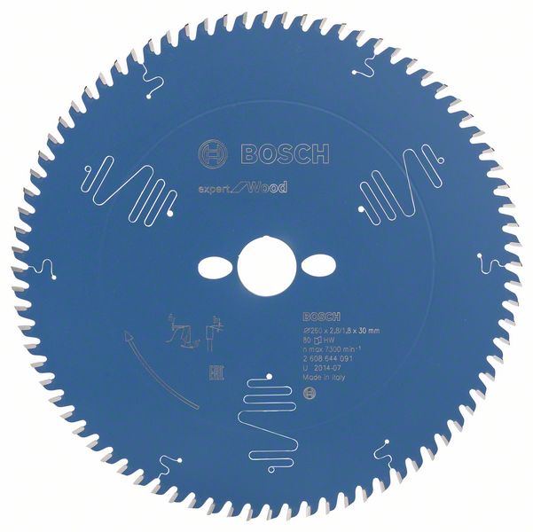 2608644091_bo_pro_u_f_1_1013307.jpg Panza de ferastrau circular Expert for Wood 260 x 30 x 2,8 mm, 80 - imagine 1
