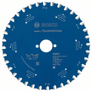 Panza de ferastrau circular Expert pentru panouri sandwich 210 mm x 30 mm x 2,4 mm 36T