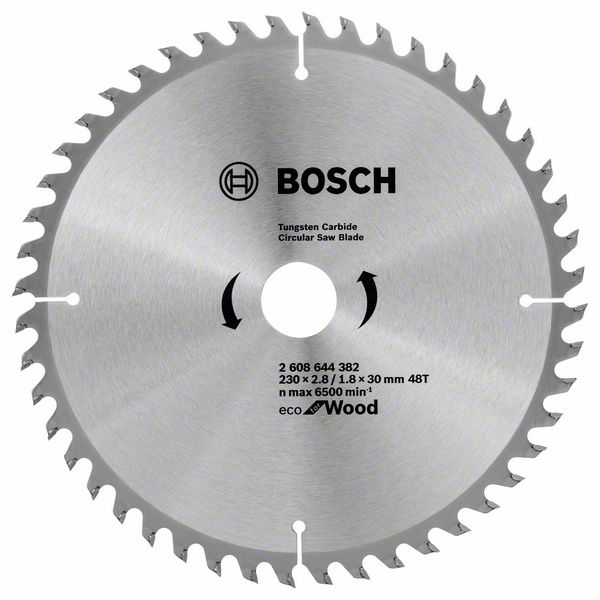 Panza fierastrau circular Eco pentru lemn 230x2.8/1.8x30 48T Panza fierastrau circular Eco pentru lemn 230x2.8/1.8x30 48T