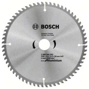 Panza de ferastrau circular Eco pentru aluminium 230x3.0/2.2x30 64T
