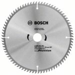 Panza de ferastrau circular Bosch Eco pentru aluminium 250x3.0/2.2x30 80T