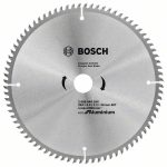 Panza de ferastrau circular Bosch Eco pentru Aluminium 254x3.0/2.2x30 80T