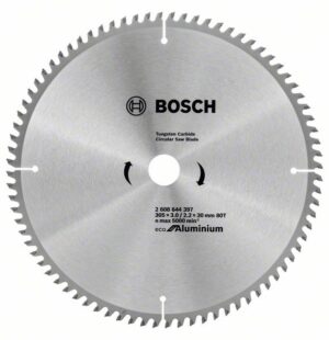 Panza de ferastrau circular Bosch Eco pentru Aluminium 305x3.0/2.2x30 80T