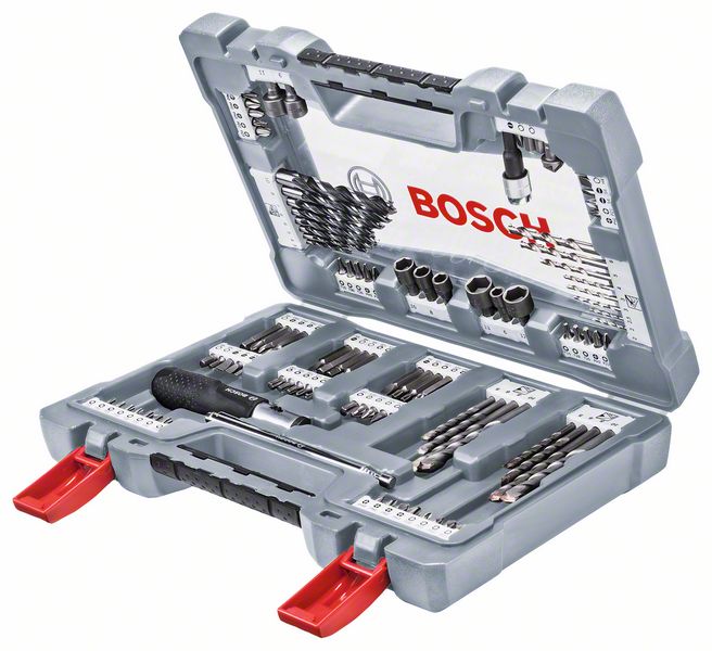 Set burghie Bosch si capete surubelnita Set burghie Bosch si capete surubelnita
