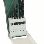 Set burghie Bosch pentru metal HSS-R, DIN 338, 6 buc.