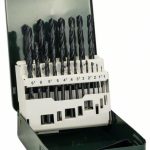 Set burghie Bosch pentru metal HSS-R, DIN 338, 19 buc.